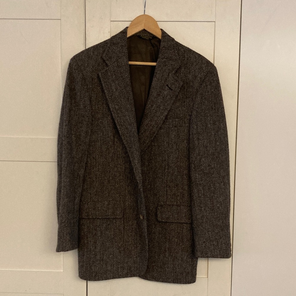Harris tweed Brown Tweed Blazer